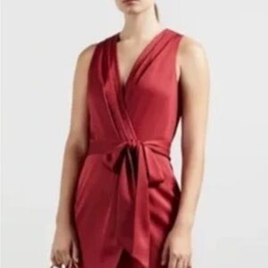 Ted Baker London Chrisey Fixed Wrap Midi Dress Size 2